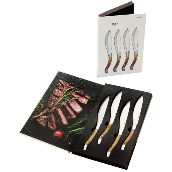 Set de 4 cuchillos para carne Angus